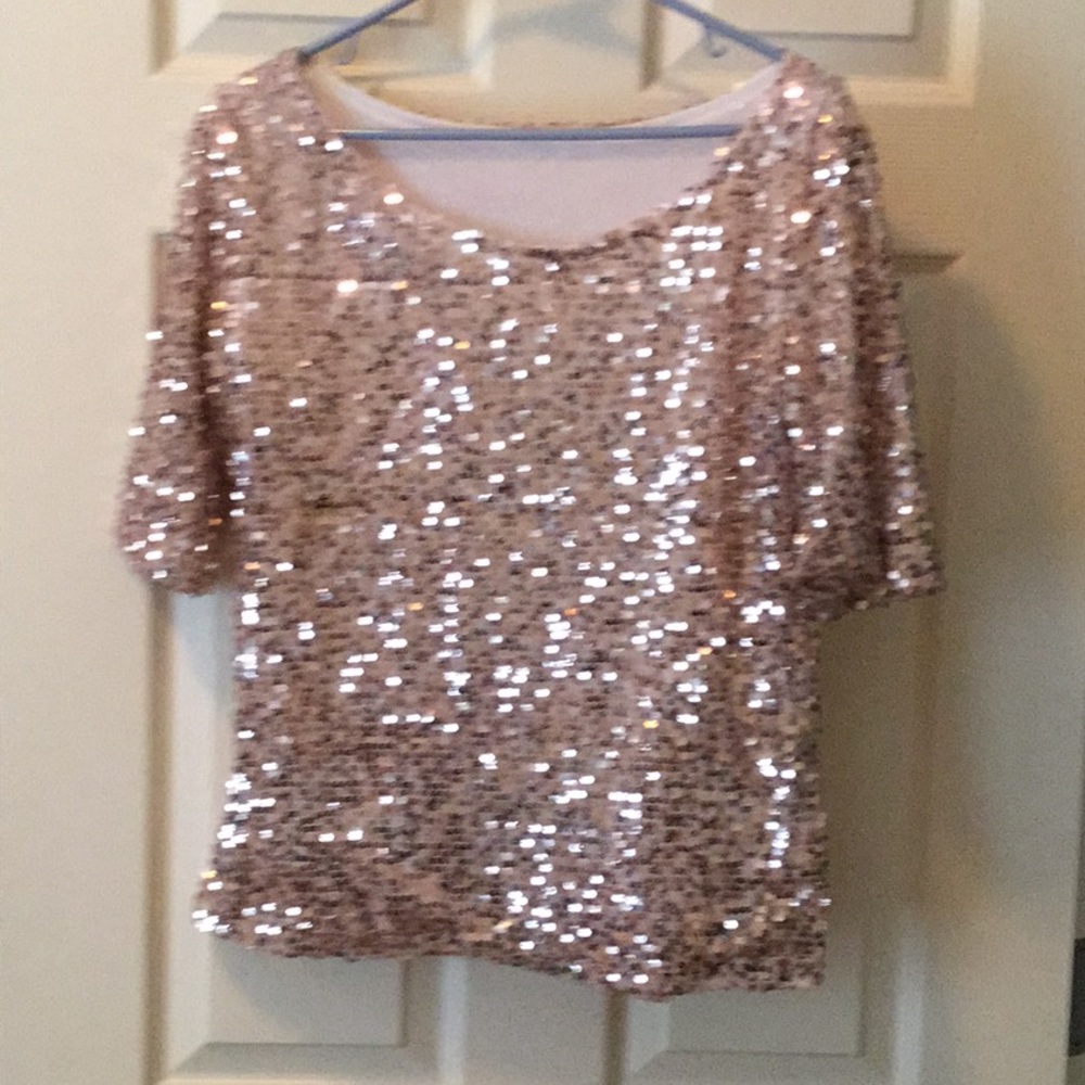Sequin top